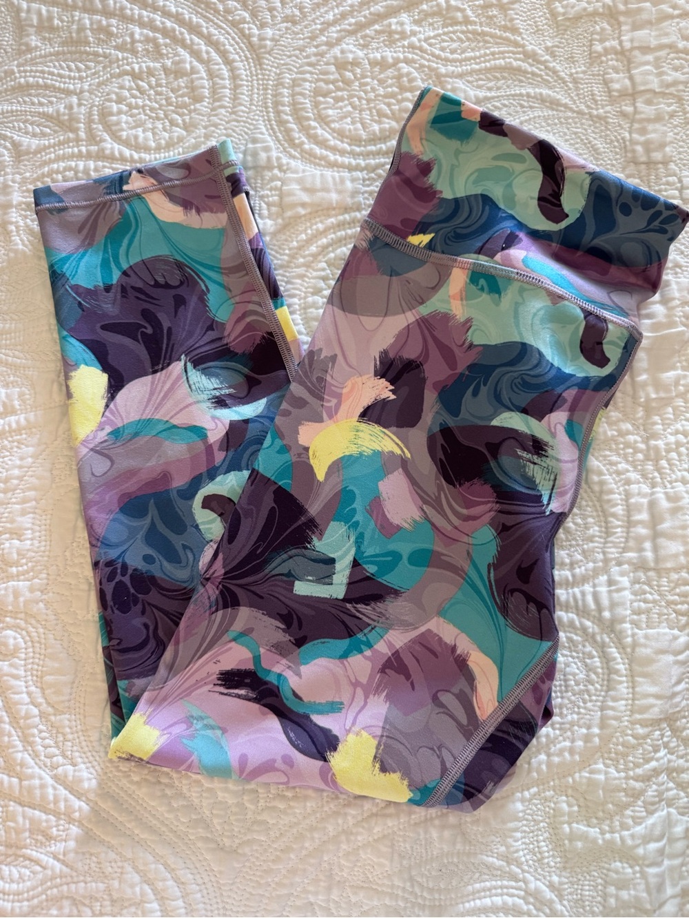 Athleta Girls Chit Chat Capri Leggings